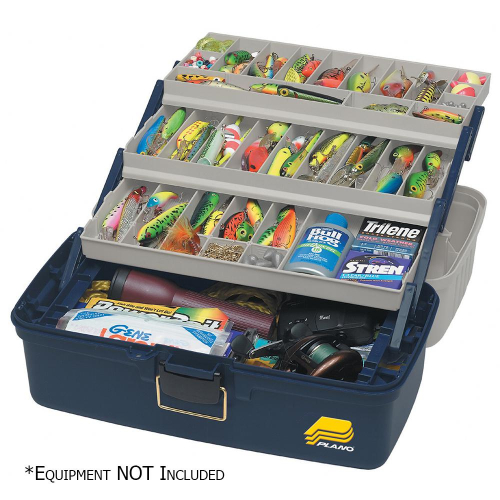 Plano - Plano Three-Tray Fixed Compartment Tackle Box - XL