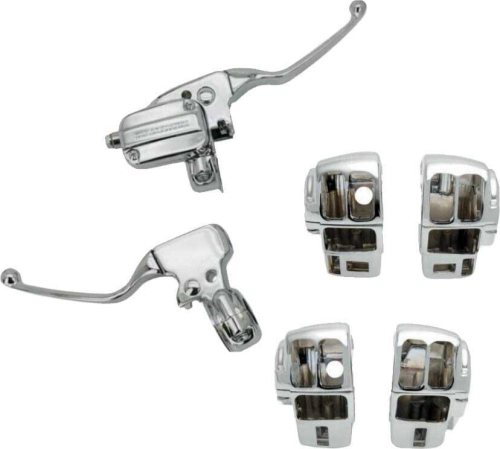 HardDrive - HardDrive Handlebar Control - with Cable Clutch - Chrome - 53600