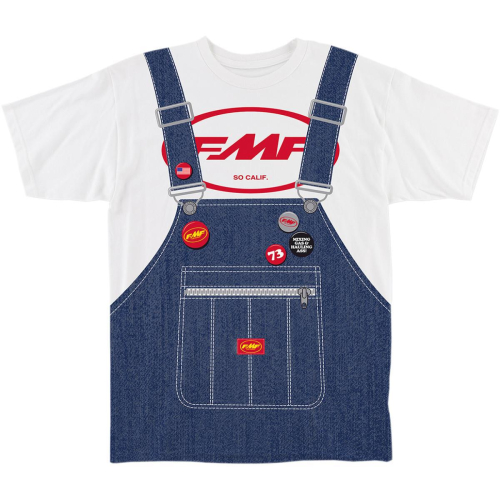 FMF Racing - FMF Racing Factory Mac Overall T-Shirt - FA8118915L - Factory Mac Overall - Large