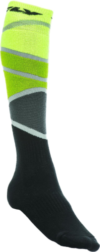 Fly Racing - Fly Racing MX Socks - Thick - 350-0425L - Lime/Green/Black - Lg-XL