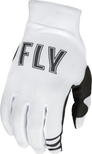 Fly Racing - Fly Racing Pro Lite Gloves - 376-513M - White - Medium