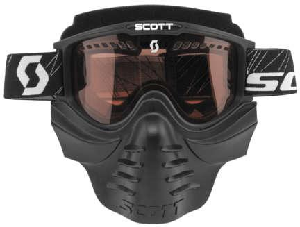 Scott USA - Scott USA 83X Safari Facemask - 227388-0001108 - Black - OSFM