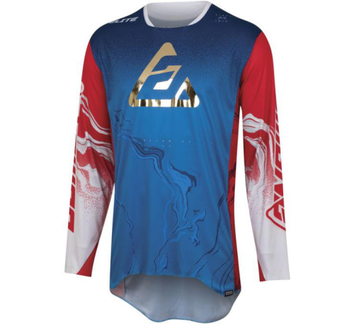 Answer - Answer Elite Fusion Youth Jersey - 447619 - Answer Red/White/Blue - Small