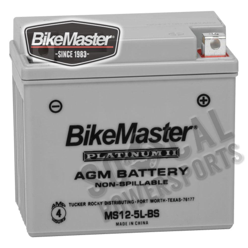 BikeMaster - BikeMaster AGM Platinum II Battery - HTX5L-FA
