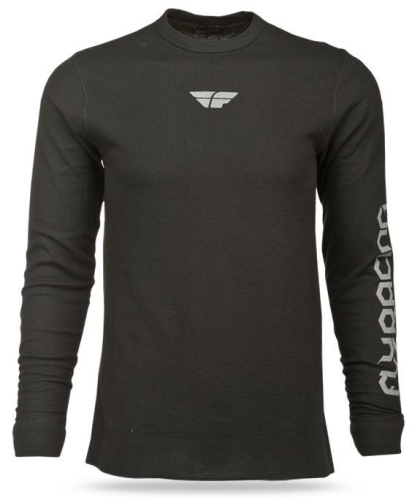 Fly Racing - Fly Racing Thermal Long Sleeve Shirt - 352-4090S - Black - Small