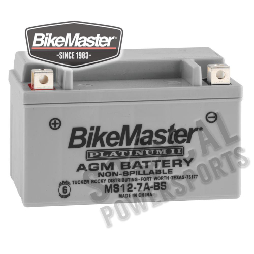 BikeMaster - BikeMaster AGM Platinum II Battery - HTX7A-FA