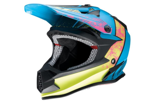 Z1R - Z1R F.I. Mips Fractal Youth Helmet - 0111-1515 - Matte Blue/Hi-Vis - Medium
