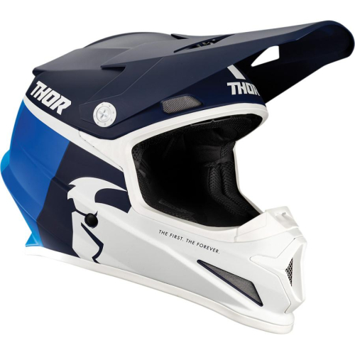 Thor - Thor Sector Racer Helmet - 0110-6747 - Navy/Blue - 3XL