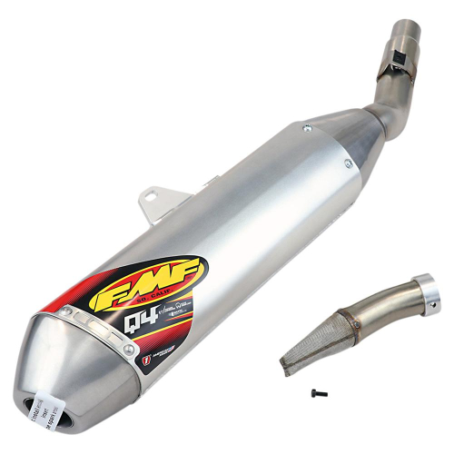 FMF Racing - FMF Racing Q4 HEX Spark Arrestor Slip-On - 041516
