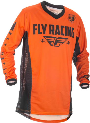 Fly Racing - Fly Racing Patrol Jersey - 371-640M - Orange/Black - Medium