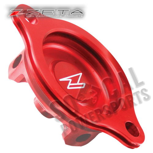 ZETA - ZETA Oil Filter Cover - Red - ZE90-1063
