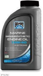 Bel-Ray - Bel-Ray Marine Semi-Synthetic 4T Engine Oil - 10W40 - 4L. - 99751-BT4