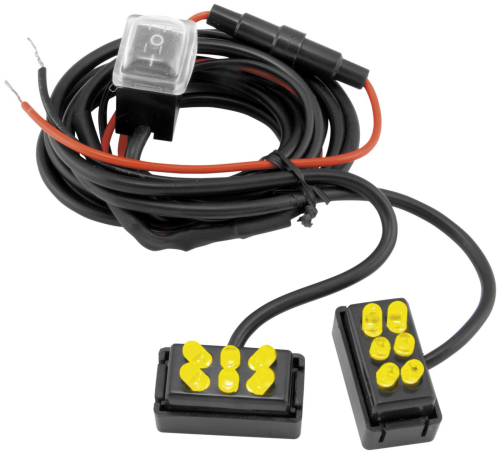 Street FX - Street FX Electropods Oval Lightpod - Yellow/Black - 1042798