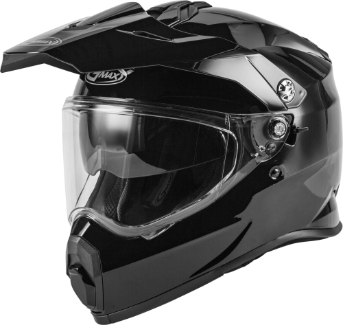 G-Max - G-Max AT-21 Solid Youth Helmet - G1210021 - Black - Medium
