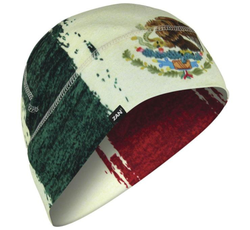 Zan Headgear - Zan Headgear Sportflex Series Beanie - WHLL464 - Mexican Flag - OSFM