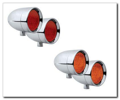 Adjure - Adjure Beacon 1 Smooth 2-Wire LED Bullet Light - Amber Lens - NS11933-2