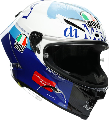 AGV - AGV Pista GP RR Limited Edition Rossi Misano 2020 Helmet - 216031D9MY01010 - Rossi Misano 2020 - X-Large