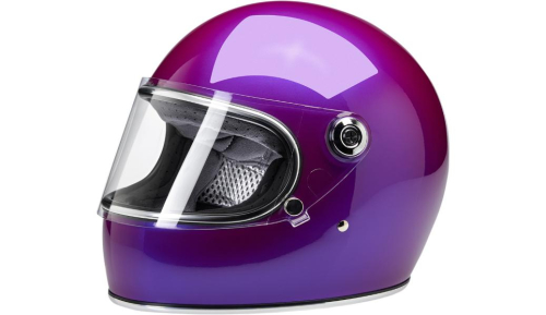 Biltwell Inc. - Biltwell Inc. Gringo S Helmet - 1003-339-102 - Metallic Grape - Small