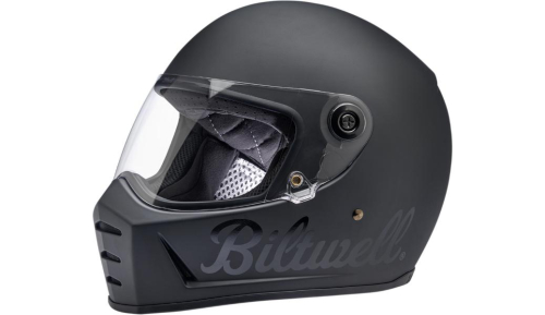 Biltwell Inc. - Biltwell Inc. Lane Splitter Helmet - 1004-638-103 - Flat Black Factory - Medium