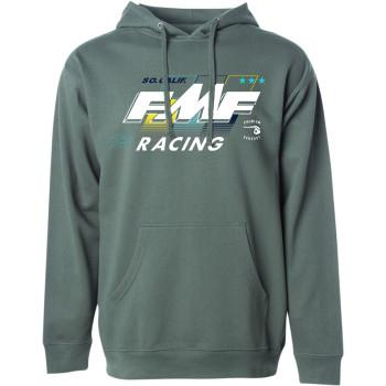 FMF Racing - FMF Racing Retro Hoodie - FA20121900AGN2X - Green - 2XL