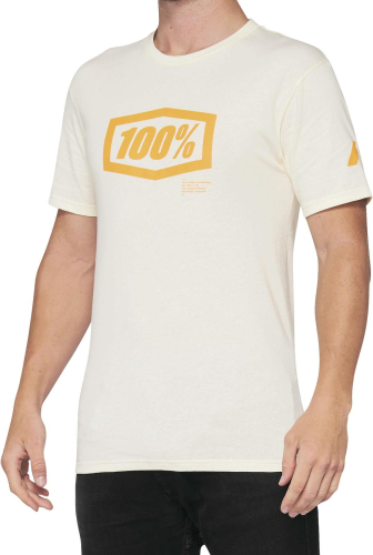 100% - 100% Essential T-Shirt - 32016-461-10 - Chalk - Small