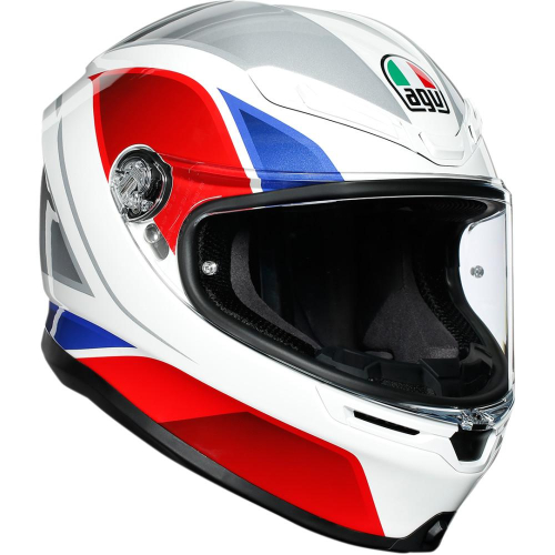 AGV - AGV K-6 Hyphen Helmet - 216310O2MY00308 - White/Red/Blue - ML
