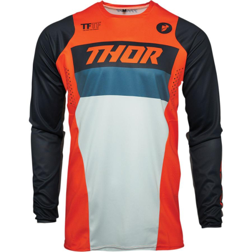 Thor - Thor Pulse Racer Jersey - 2910-6195 - Orange/Midnight - 2XL