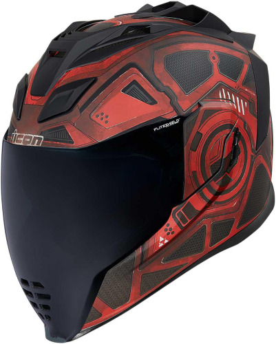 Icon - Icon Airflite Blockchain Helmet - 0101-13285 - Red - Large