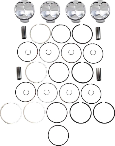 J.E. Pistons - J.E. Pistons FSR Piston - 4.00mm Oversize to 85.00mm, 13.5:1 Compression - 262288