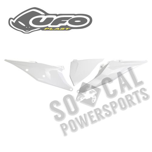 UFO Plastics - UFO Plastics Side Panels - KTM White - KT04093042