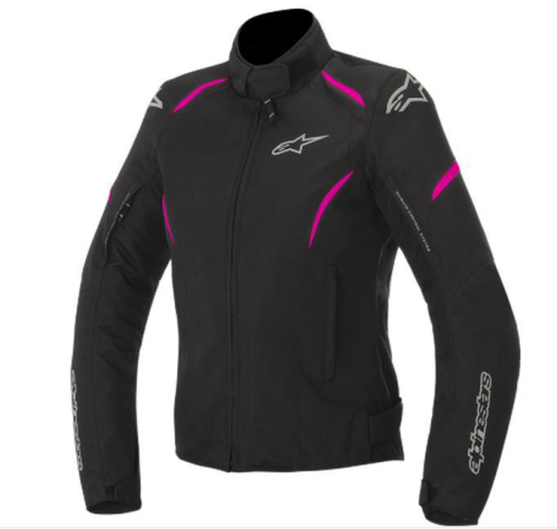Alpinestars - Alpinestars Stella Gunner Waterproof Womens Jacket - 3216815-1032-L - Black/Pink - Large