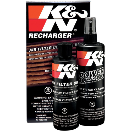 K&N Engineering - K&N Engineering Recharger Kit - 8oz. - Red - 99-5050