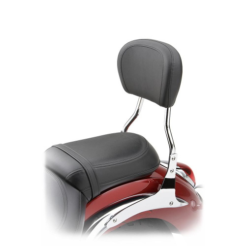 Cobra - Cobra Short Round Sissy Bar - Chrome - 02-8968