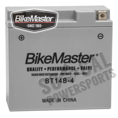 BikeMaster - BikeMaster Maintenance Free Battery - HT14B-BS