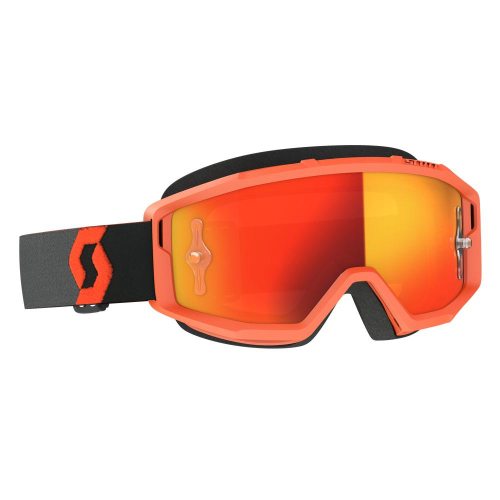 Scott USA - Scott USA Primal Goggles - 278597-1008280 - Orange/Black / Orange Chrome Works Lens - OSFM