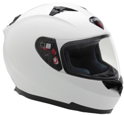 Zoan - Zoan Blade SV Solid Snow Helmet with Electric Shield - 035-005SN/E - White - Medium