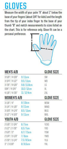 Answer - Answer A21 AR1 Swish Youth Gloves - 0402-2158-4353 - Pro Blue/Astana/Red - Medium