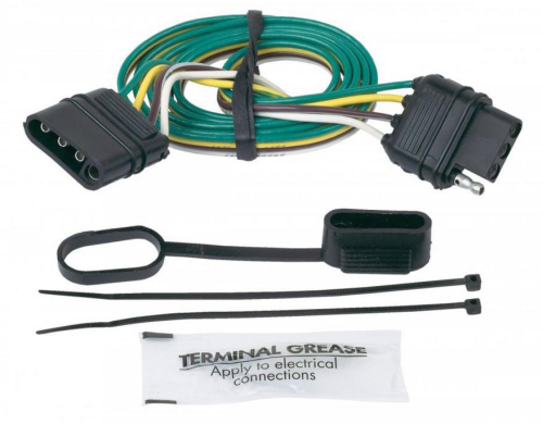 Hopkins Towing Solutions - Hopkins Towing Solutions 4-Wire Flat Extension Harness - 48in. - 47115