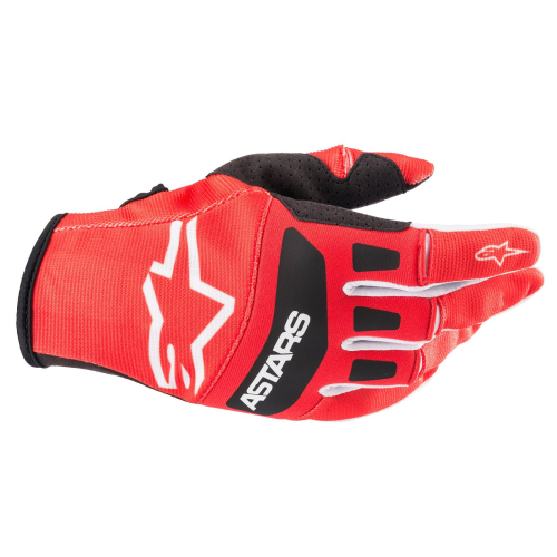 Alpinestars - Alpinestars Techstar Gloves - 3561021-337- S - Bright Red/White/Dark Blue - Small