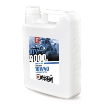 Ipone - Ipone ATV 4000 RS 3-Synthetic Oil - 4T - 10W40 - 4 Liters - 800168