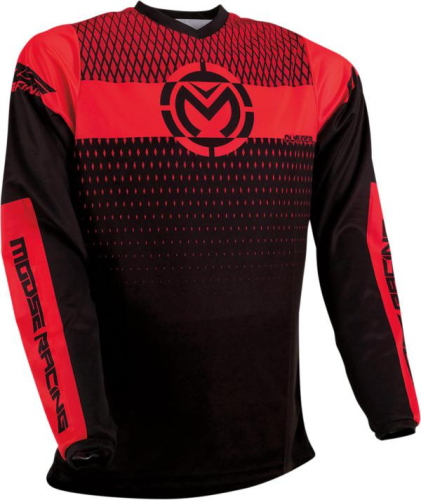 Moose Racing - Moose Racing Qualifier Jersey - 2910-6264 - Red/Black - X-Large