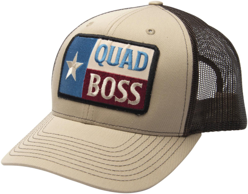 QuadBoss - QuadBoss Texas Snap Hat - 115 KHAKI - Khaki - OSFM