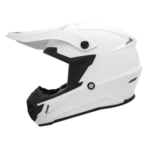 THH Helmets T730X Youth Solid Helmet Medium White