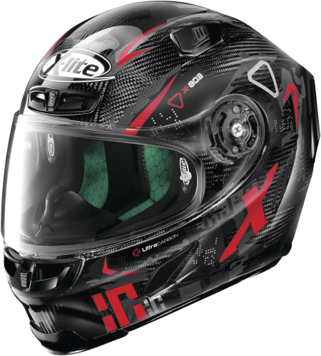 X-lite - X-lite X-803 Darko Helmet - XT0345 - Red/Gray - X-Small