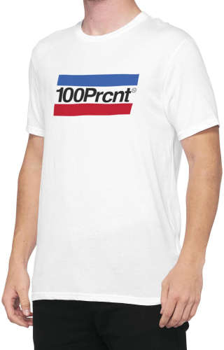 100% - 100% Alibi T-Shirt - 32136-000-10 - White - Small