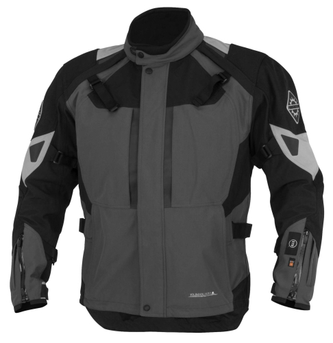 Firstgear - Firstgear 37.5 Kilimanjaro Textile Womens Jacket - FTJ150102W005 - Gray/Black - 2XL