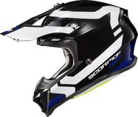 Scorpion - Scorpion EXO VX-16 Format Helmet - 16-1127 - Black/White/Blue - 2XL