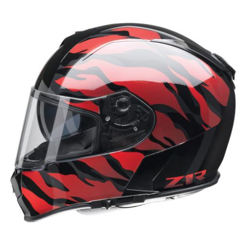 Z1R - Z1R Warrant Panthera Helmet - 0101-15205 - Red/Black - X-Small