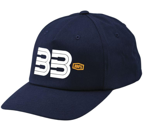 100% - 100% BB33 Xfit Hat - BB-20039-015-17 - Navy - Sm-Md