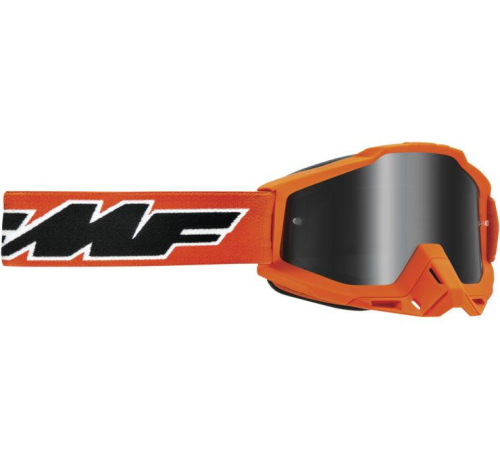 FMF Racing - FMF Racing PowerBomb Sand Rocket Goggles - F-50043-00003 - Orange / Smoke Lens - OSFM